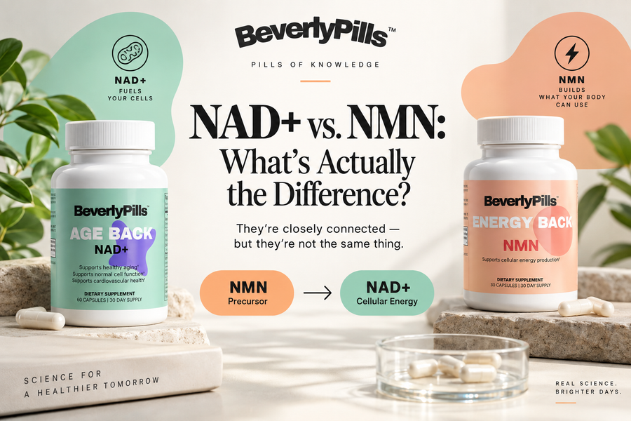 NAD+ vs. NMN: What’s Actually the Difference?