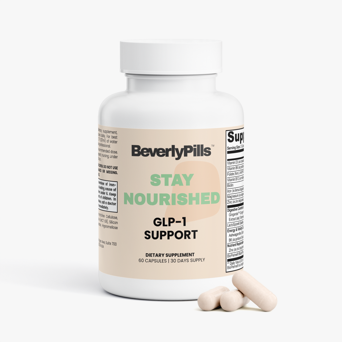 STAY NOURISHED - GLP-1 Nutrition Support