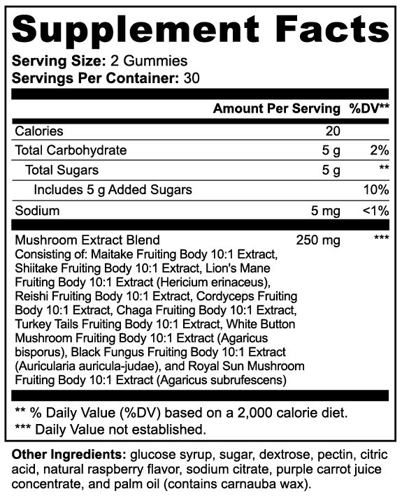 FOCUS ON - Mushroom Extract Complex