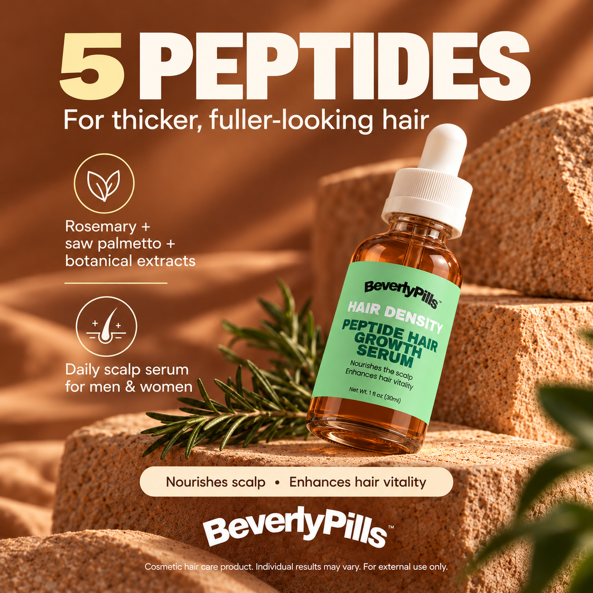 Peptide Hair Growth Serum